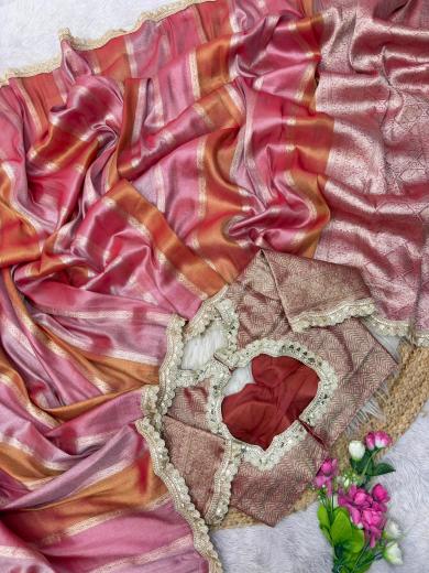Akshara banarasi multi tissue silk saree market